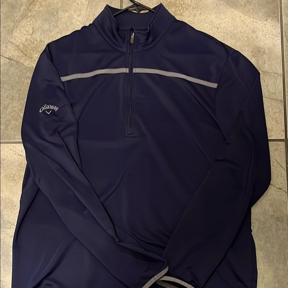 Callaway Men's Navy Jacket/ Very lightweight and thin